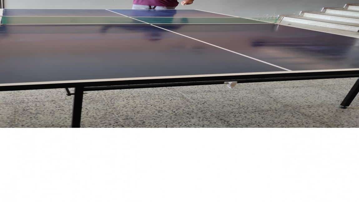 Okulumuza masa tenisi kazandırdık 